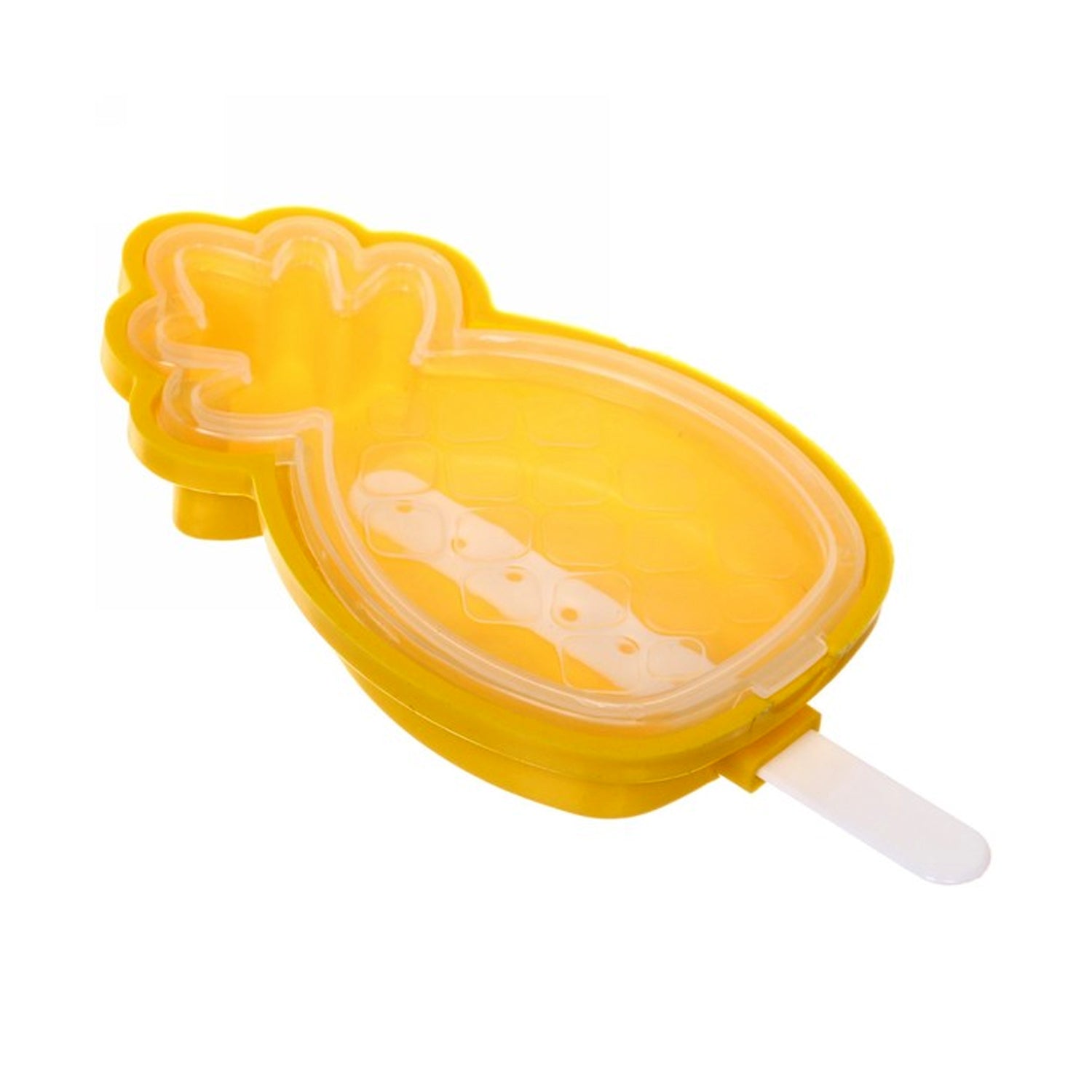 7171 Durable Pineapple Shape Ice Candy Cream Mould Silicone Popsicle Mold Ice Pop DIY Kitchen Tool Ice Molds DeoDap 7171 Durable Pineapple Shape Ice Candy Cream Mould Silicone Popsicle Mold Ice Pop DIY Kitchen Tool Ice Molds DeoDap